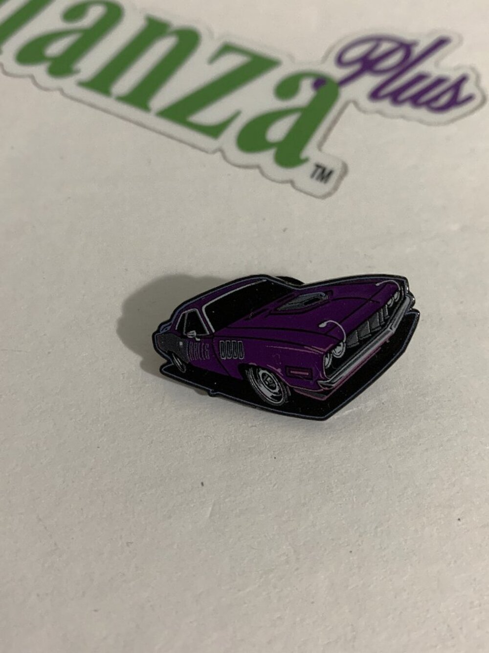 Funky Brims Hales Speed Shop Hat Pin Live Wire Barracuda Plum-Crazy Purple 'Cuda